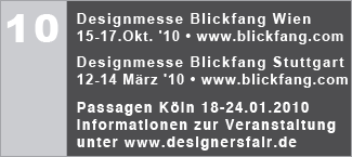 Passagen K&ouml;ln 18-24.01.2010Informationen zur Veranstaltung unter www.designersfair.de